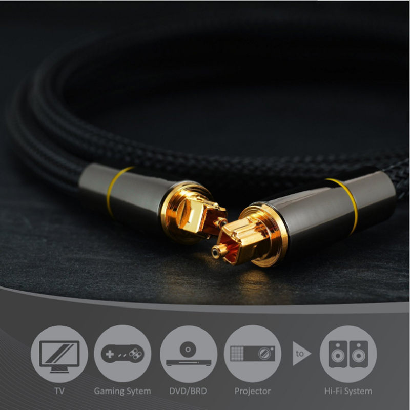 HIFI 5.1 SPDIF Sợi Quang Học T - đánh giá và giá Home Cinema Tv