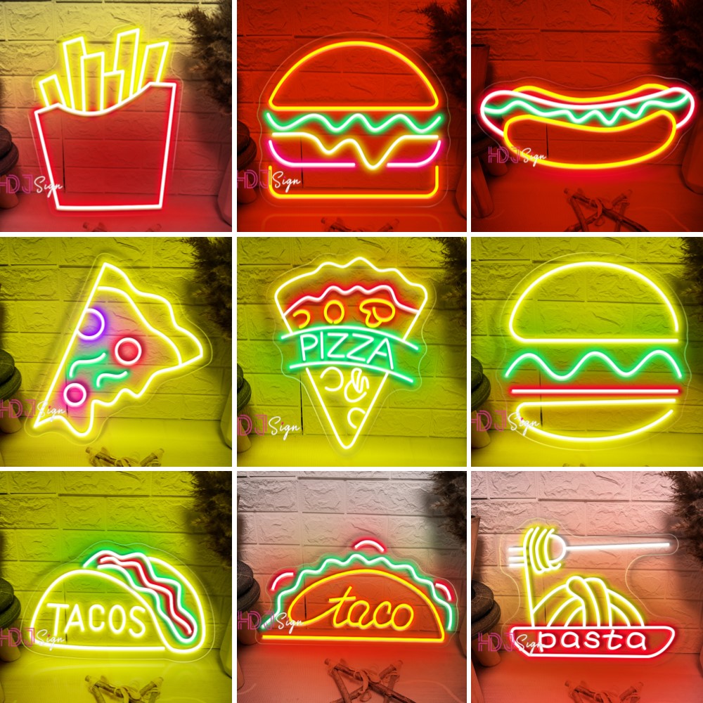 Chips Neon Light Led Lights Fr - đánh giá và giá Home Cinema Food