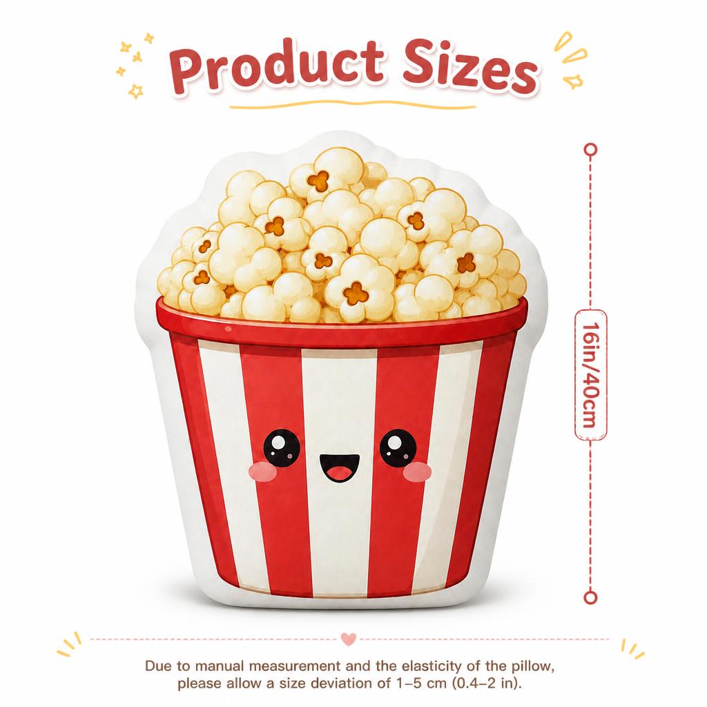 Cute Popcorn Kawaii Movie Snac - đánh giá và giá Home Cinema Food