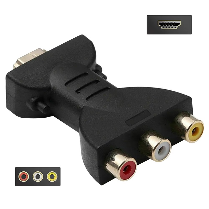 AV To HDTV Composite Adapter 3 - đánh giá và giá Home Cinema Tv