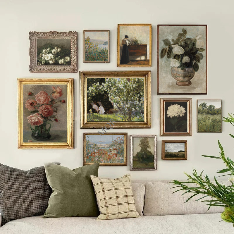 Rural Nature Landscape Wall Ar - đánh giá và giá Home Cinema Wall Art
