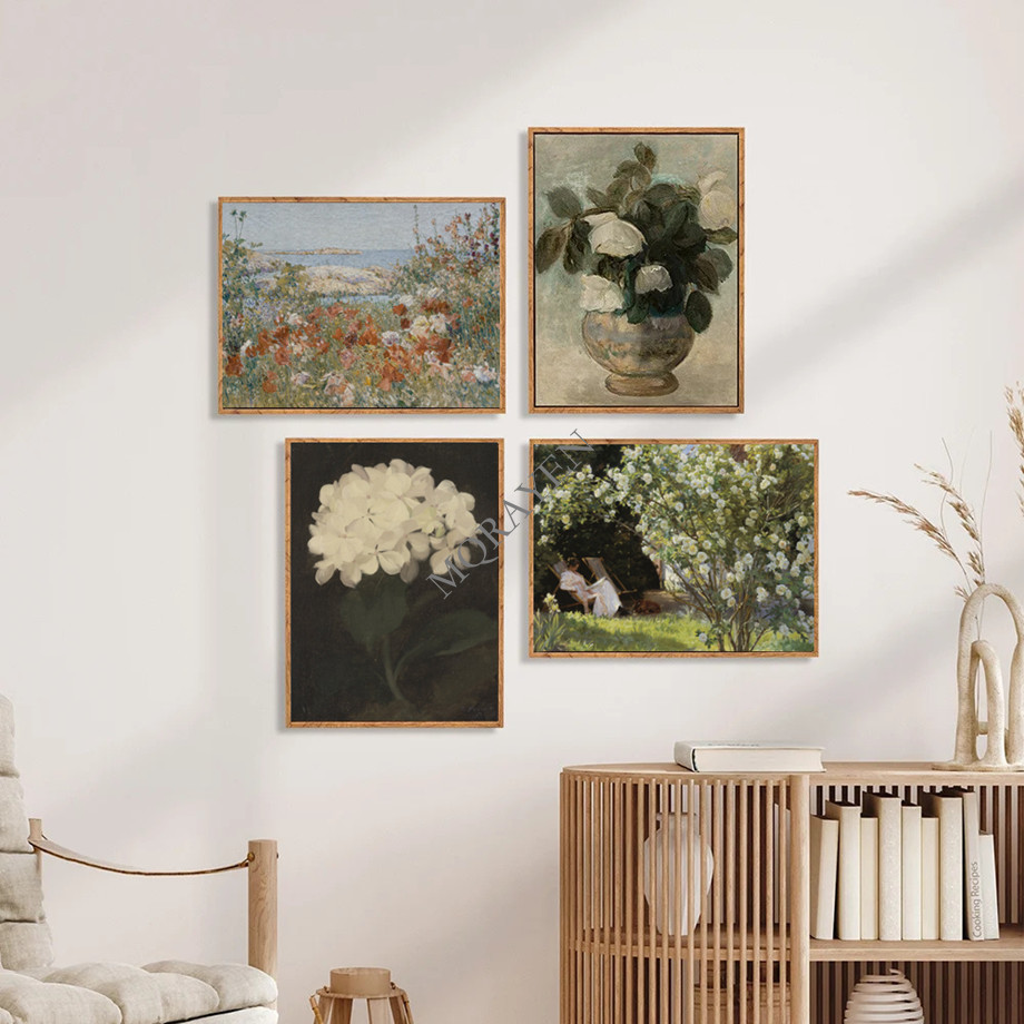 Rural Nature Landscape Wall Ar - đánh giá và giá Home Cinema Wall Art