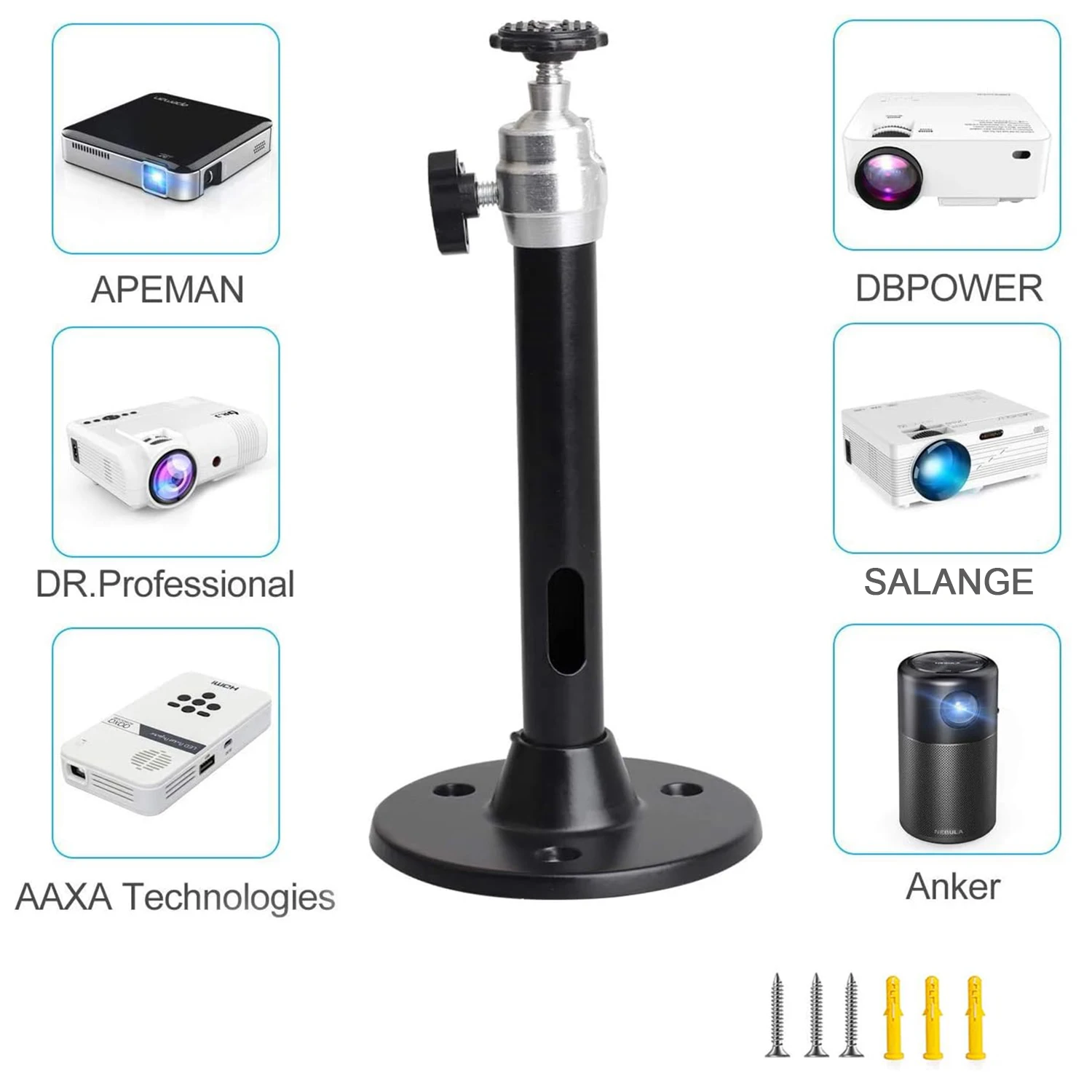 Salange Projector Bracket 360° - đánh giá và giá Projector Mount Ceiling