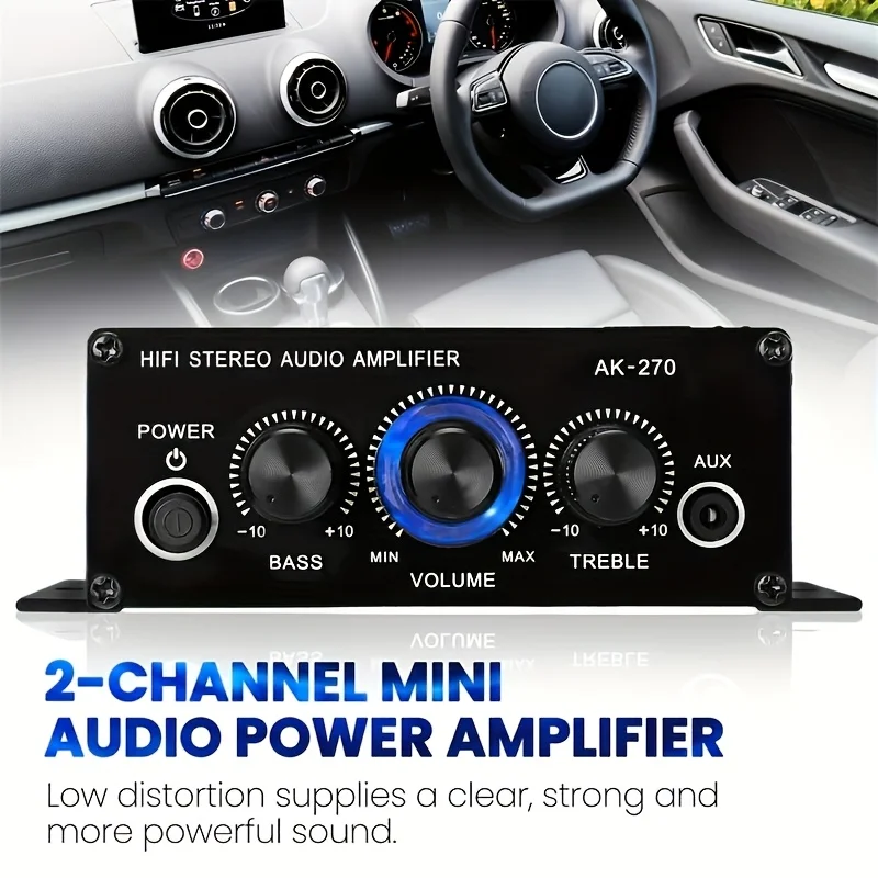 AK-270 400W Mini Power Amplifi - đánh giá và giá Klipsch Home Cinema
