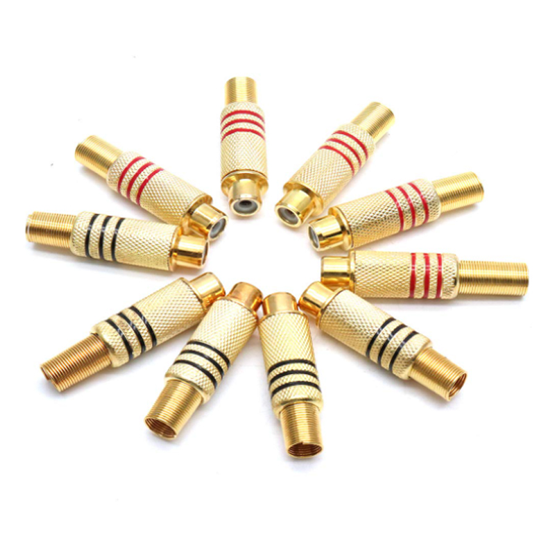 4PCS RCA Plug Gold Plated Sold - đánh giá và giá Klipsch Home Cinema